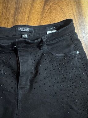 Judy Blue Black  Jeans with Stud Embellishments
